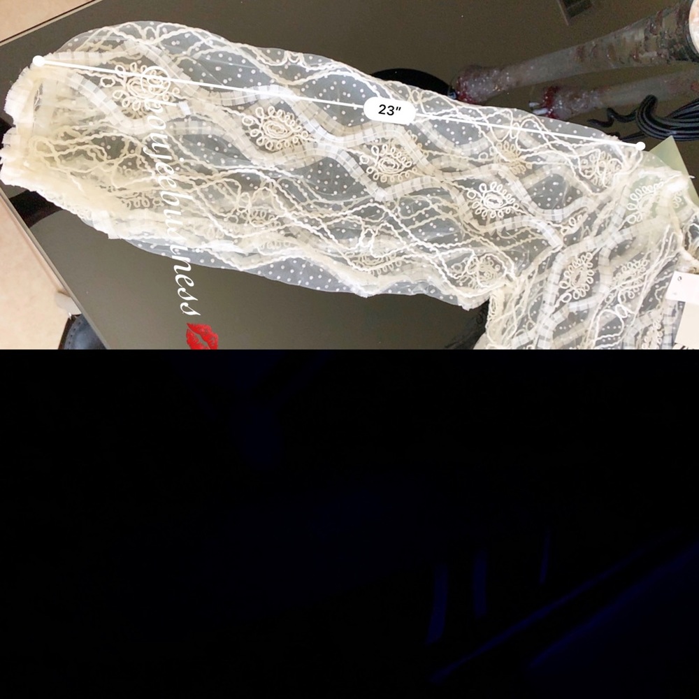 ZARA Mesh Tulle Top - Picture 9 of 10